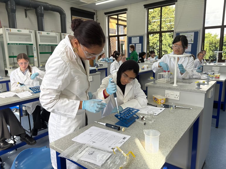 Day 2: From Riverbanks to DNA Labs: Students Dive into Real-World Science