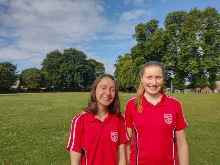 Meet our Head Almoners - Eloise and Emily