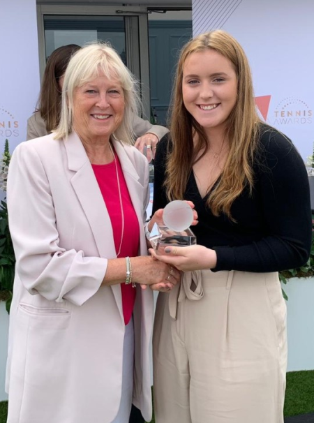 Tennis ace Connie is a smashing volunteer      | Redmaids' High School