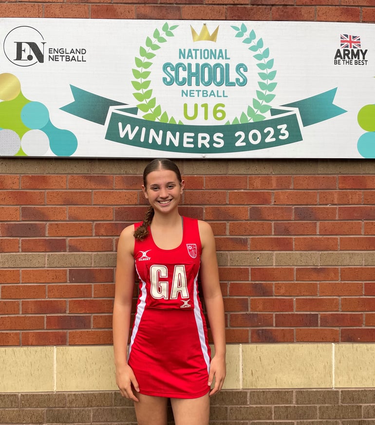 England Netball Roses Academy re-selection for Neve