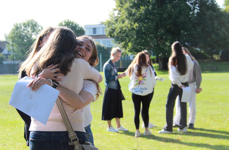 A Level joy for Redmaids' High Class of 2021
