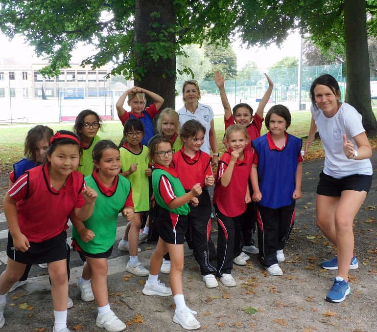 Junior School cross-country event