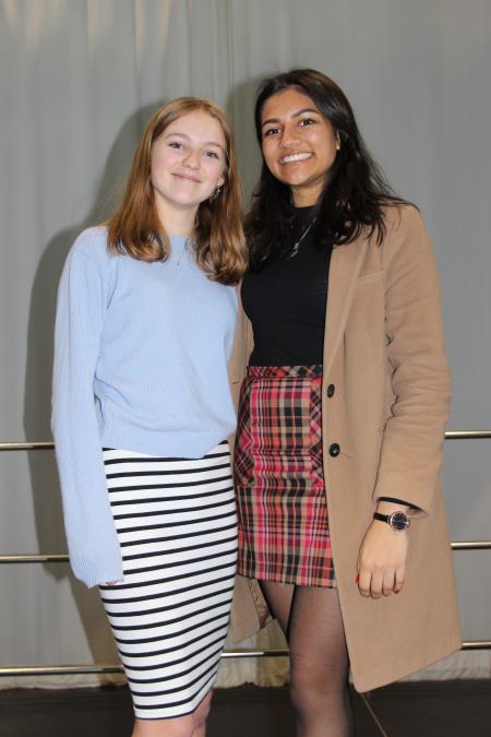 Sixth formers Niki and Mollie land screen roles